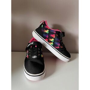 Heelys pro 20 black hearts youth Sz 4